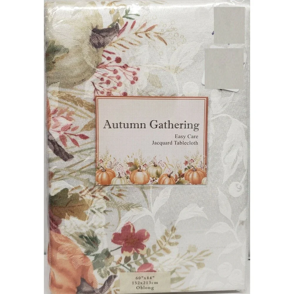 1 Printed Fabric Tablecloth,60